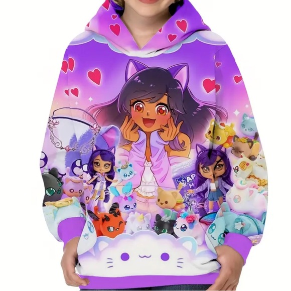 Gamer Aphma Unicorn Princess Hoodie - Picture 1 of 6